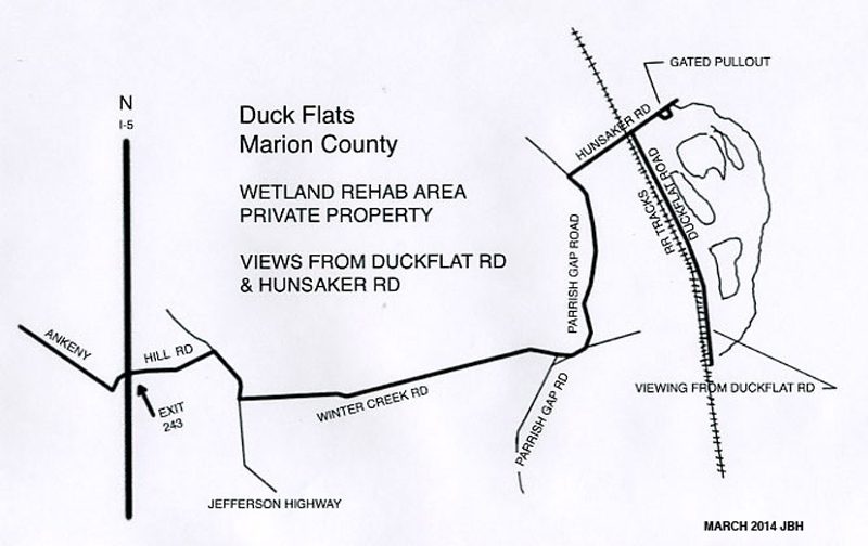 Duckflat Road East Cascades Audubon Society