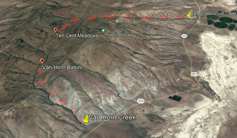 Pueblo Mountain Valleys